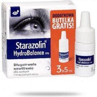 Starazolin HydroBalance nawilżające krople do oczu 15 ml