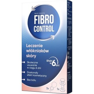 Fibrocontrol leczenie włókniaków skóry plastry 3 sztuki