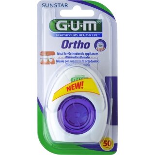 GUM OrthoFloss nić do czyszczenia stałych aparatów ortodontycznych