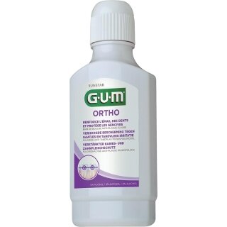 GUM Ortho antybakteryjny płyn do płukania jamy ustnej 300 ml
