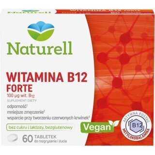 NATURELL Witamina B12 Forte 60 tabletek
