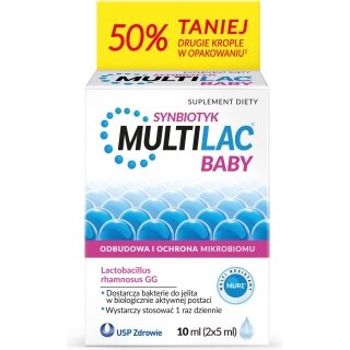 Multilac Baby Krople 2 butelki po 5 ml