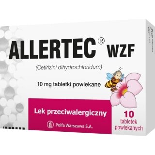 Allertec WZF  0,01g 10 tabletek