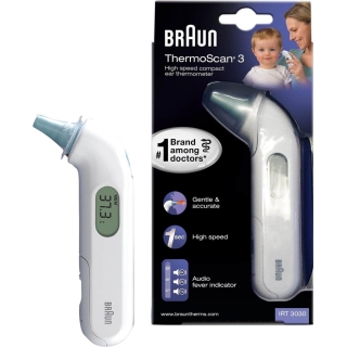 Termometr do ucha Braun  IRT3030 Thermoscan 3
