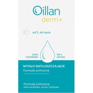 OILLAN DERM+ Mydło natłuszczające 100g