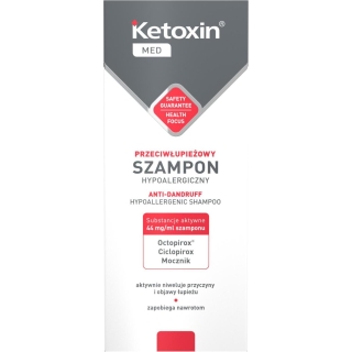 KETOXIN MED Szampon przeciwłupieżowy hypoalergiczny 200 ml