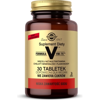 SOLGAR Formuła VM-75 30 tabletek