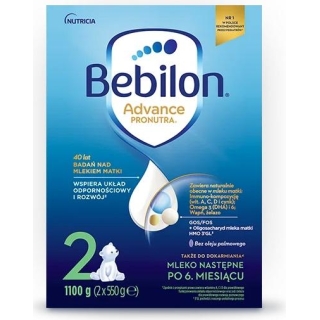 Bebilon Advance Pronutra 2 mleko następne po 6 miesiącu proszek 1 kg