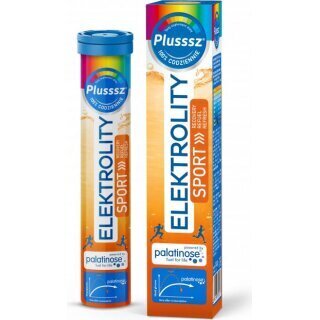 Plusssz Elektrolity Sport 100% Complex 24 tabletki musujące