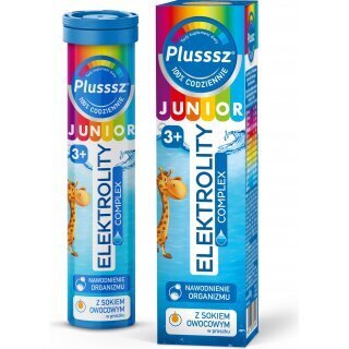 Plusssz Junior Elektrolity Complex 20 tabletek musujących