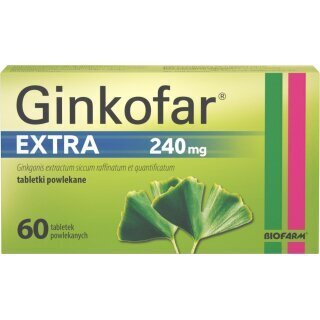 Ginkofar Extra 60 tabletek