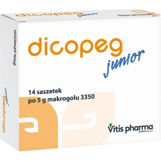Dicopeg Junior proszek do sporządzania zawiesiny doustnej 14 saszetek