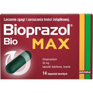 Bioprazol Bio Max 14 kapsułek