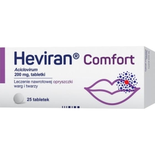Heviran Comfort 0,2 g 25 tabletek