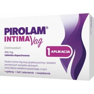 Pirolam Intima Vag 500mg 1 tabletka dopochwowa