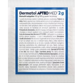 Dermatol APTEO MED puder leczniczy 100g/100g 2g