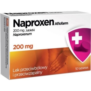 Naproxen Aflofarm 0,2g 10 tabletek