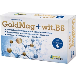 GoldMag + wit. B6 60 tabletek