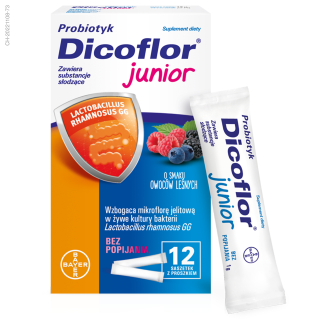 Dicoflor Junior proszek 12 saszetek
