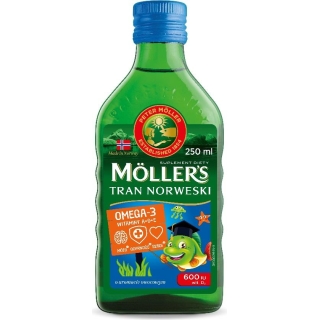 Mollers Tran owocowy płyn 250 ml