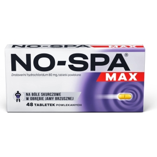 No-Spa MAX tabl.powl. 80 mg 48 tabl.