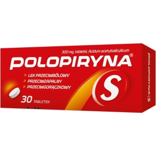 Polopiryna S 0,3 g 30 tabletek