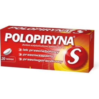 Polopiryna S 0,3 g 20 tabletek
