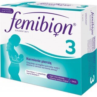 Femibion 3 Karmienie piersią 28 tabletek + 28 kapsułek