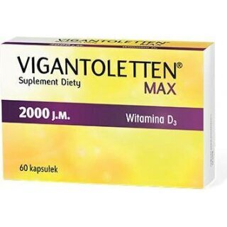 Vigantoletten Max witamina D 2000j. 60 kapsułek