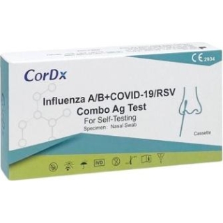 Test Cordx Influenza A/B+Covid-19/Rsv Combo