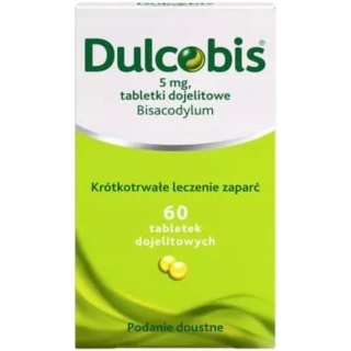 Dulcobis 5 mg 60 tabletek dojelitowych