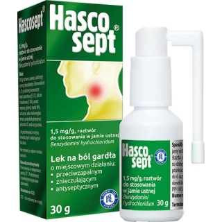 Hascosept aerozol 30 g