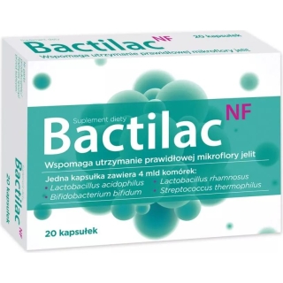 Bactilac Nf 20 kapsułek