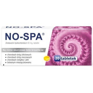 No-Spa 40mg 20 tabletek