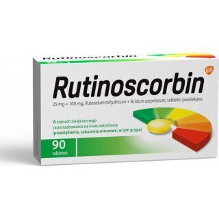 Rutinoscorbin 90 tabletek