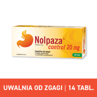 Nolpaza control 14 tabletek