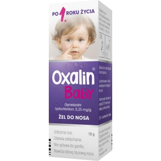 Oxalin Baby żel do nosa 0,25mg/g 10g