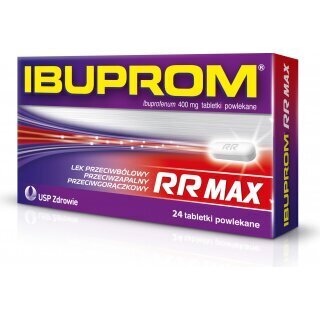 Ibuprom RR MAX 400mg, 24 tabletki powlekane