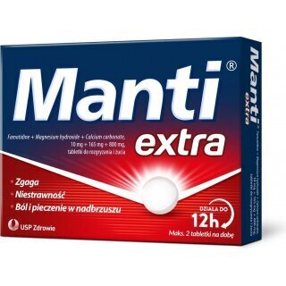 Manti Extra 12 tabletek do rozgryzania i żucia