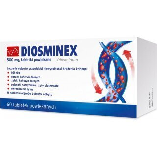 Diosminex 500 mg 60 tabletek