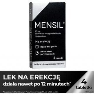 Mensil 25 mg 4 tabletki