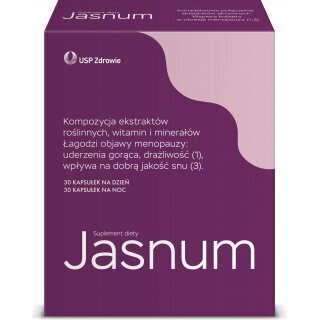 Jasnum menopauza 30 kapsułek + 30 kapsułek