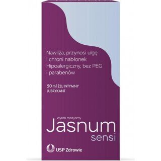 Jasnum Sensi nawilżający żel intymny 50 ml