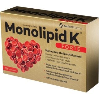 Monolipid K Forte 30 kapsułek wegańskich