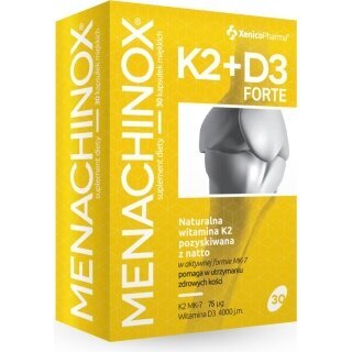 Menachinox Forte D3+ K2 MK-7 30 kapsułek