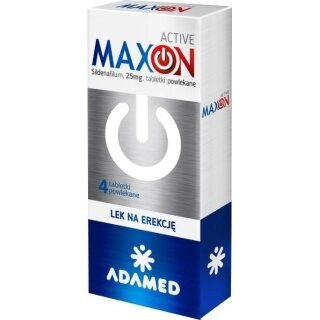 Maxon Active 25 mg 4 tabletki
