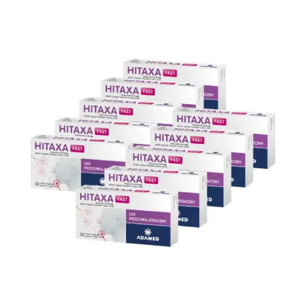 10 x Hitaxa Fast 5mg 10 tabletek