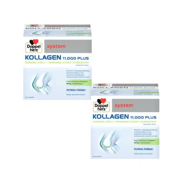 2 x Doppelherz System Kollagen 11.000 PLUS
