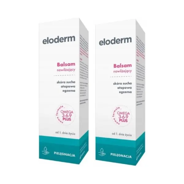 2 x ELODERM Balsam nawilżający, 200 ml