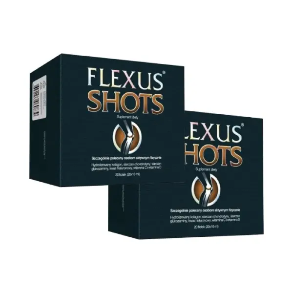 2 x Flexus Shots płyn doustny 20 fiolek po 10ml